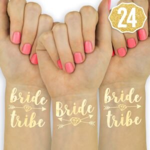 xo, Fetti Bride Tribe Metallic Tattoos