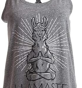 Yoga Llama Namaste Tank Top