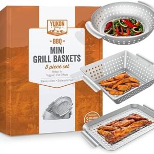 Yukon Glory™ Mini Grilling Basket Set