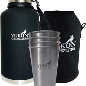 Yukon Growlers Gift Set – Insulated 64 oz