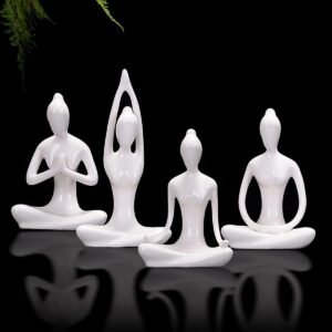 Zen Yoga Figurines for Home Decor