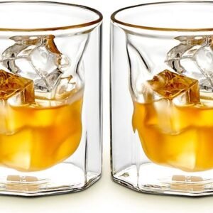 ZENS Double Walled Whiskey Glass Set