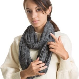 Zipper Pocket Infinity Scarf